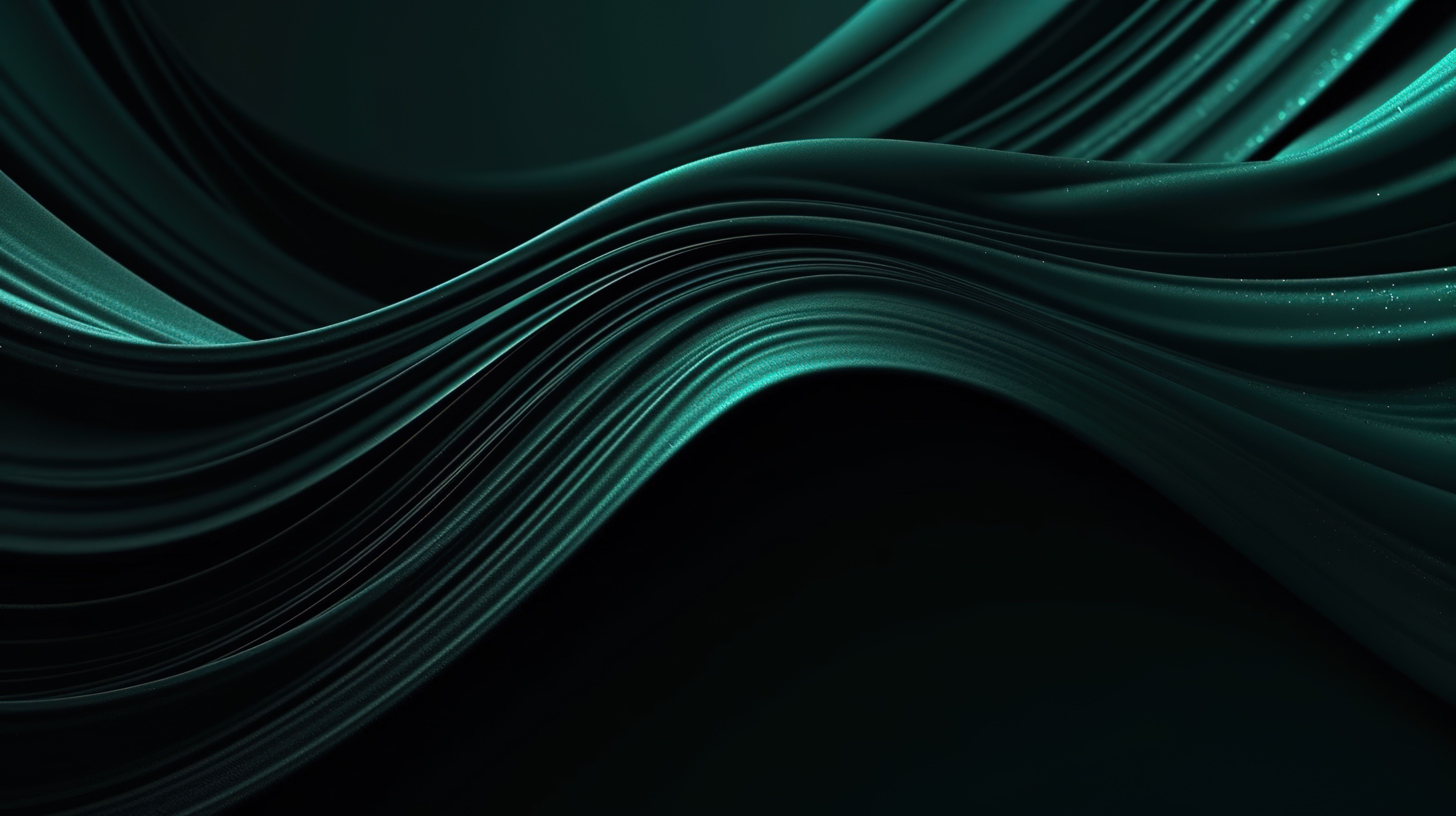 Abstract flowing green waves background for WWB Holding contact page header